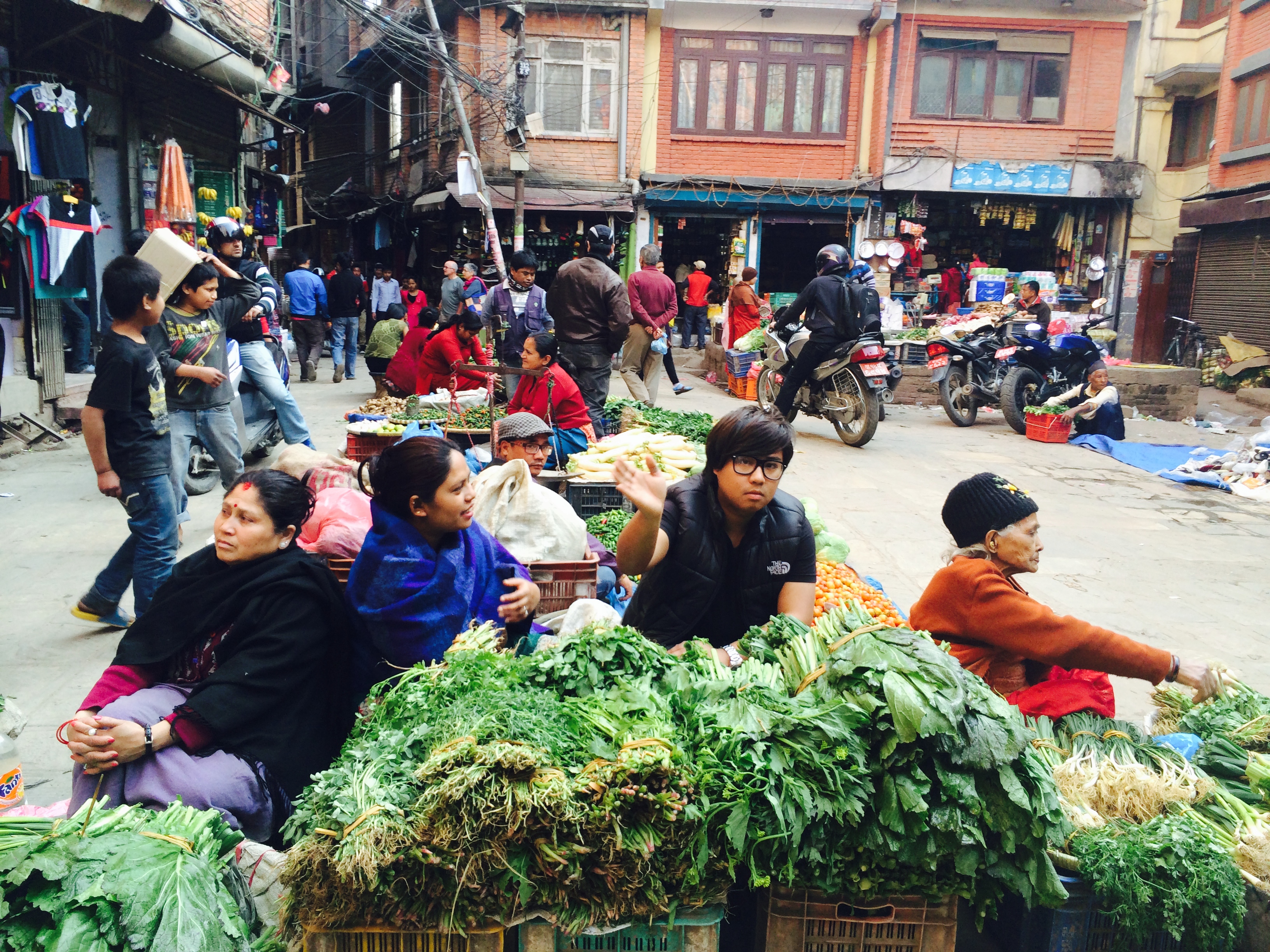 Arriving in Kathmandu